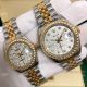 Copy Rolex Datejust Green Dial 2-Tone Lover Watch 36mm and 31mm (6)_th.jpg